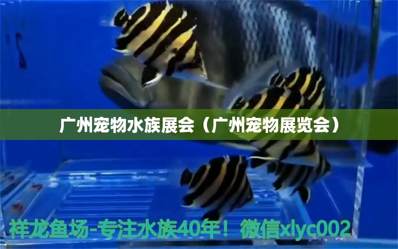 廣州寵物水族展會（廣州寵物展覽會）