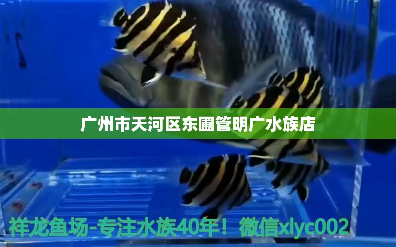 廣州市天河區(qū)東圃管明廣水族店