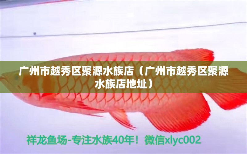 廣州市越秀區(qū)聚源水族店（廣州市越秀區(qū)聚源水族店地址）