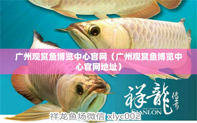 廣州觀賞魚博覽中心官網(wǎng)（廣州觀賞魚博覽中心官網(wǎng)地址）