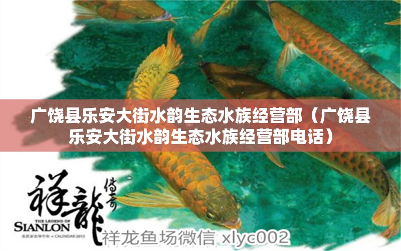 廣饒縣樂安大街水韻生態(tài)水族經(jīng)營部（廣饒縣樂安大街水韻生態(tài)水族經(jīng)營部電話）