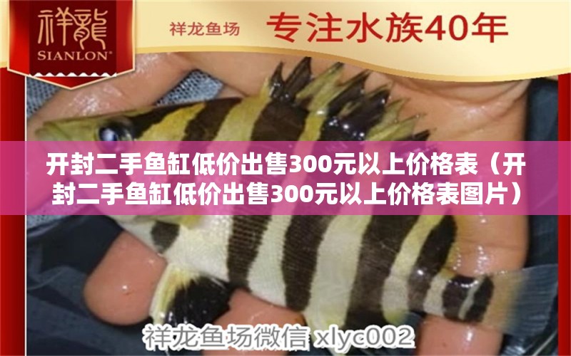 開封二手魚缸低價出售300元以上價格表（開封二手魚缸低價出售300元以上價格表圖片） 祥龍水族醫(yī)院