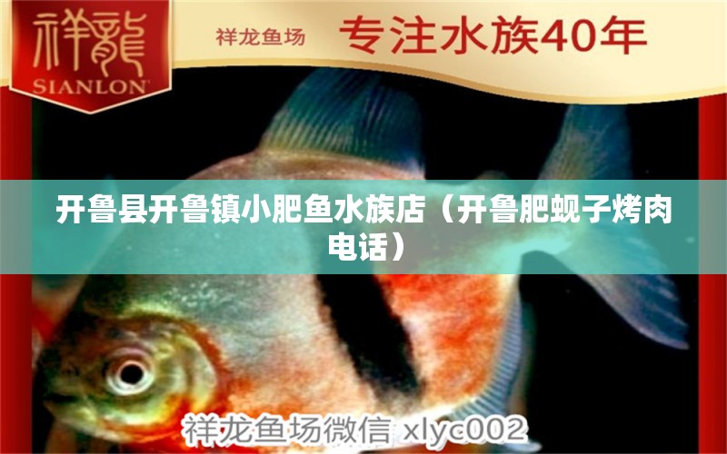 開魯縣開魯鎮(zhèn)小肥魚水族店（開魯肥蜆子烤肉電話）