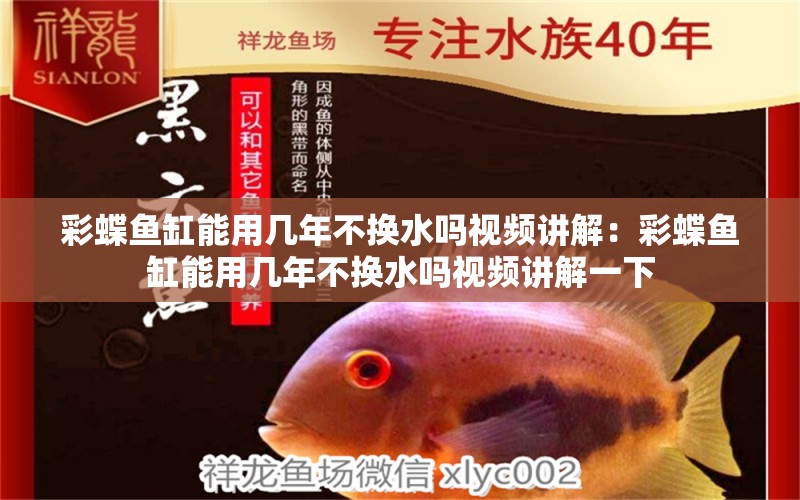 彩蝶魚缸能用幾年不換水嗎視頻講解：彩蝶魚缸能用幾年不換水嗎視頻講解一下