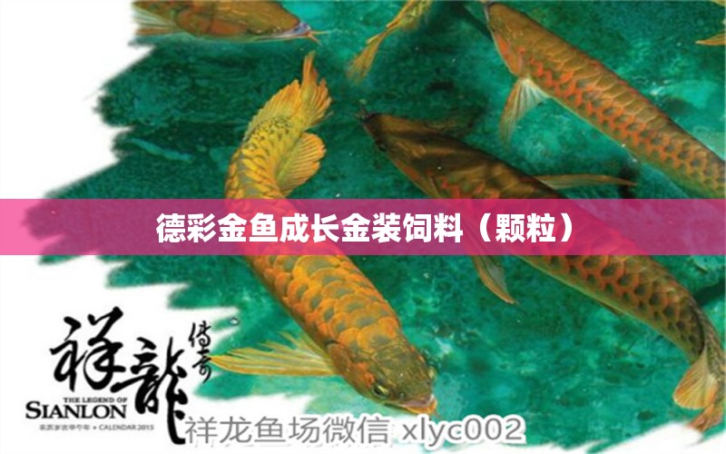 德彩金魚成長金裝飼料（顆粒）