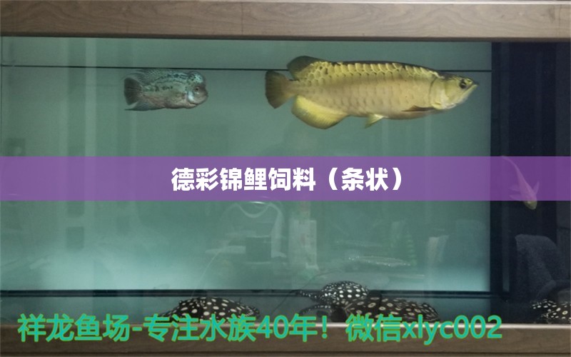 德彩錦鯉飼料（條狀）