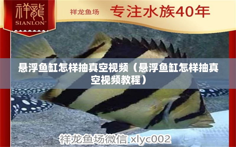 懸浮魚缸怎樣抽真空視頻（懸浮魚缸怎樣抽真空視頻教程）