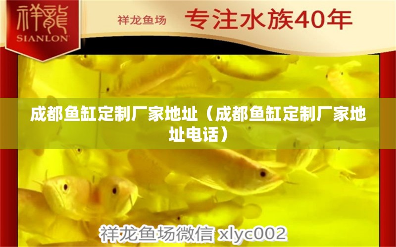 成都魚缸定制廠家地址（成都魚缸定制廠家地址電話） 其他品牌魚缸