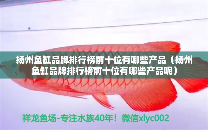 揚(yáng)州魚缸品牌排行榜前十位有哪些產(chǎn)品（揚(yáng)州魚缸品牌排行榜前十位有哪些產(chǎn)品呢）