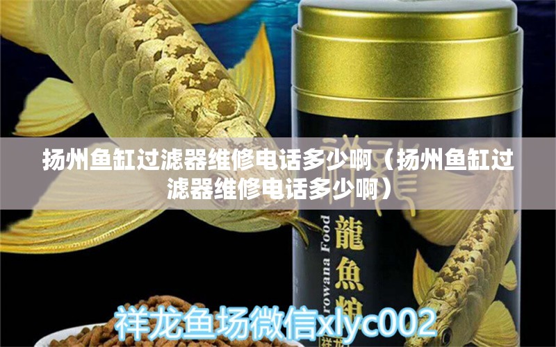 揚(yáng)州魚缸過濾器維修電話多少?。〒P(yáng)州魚缸過濾器維修電話多少啊）