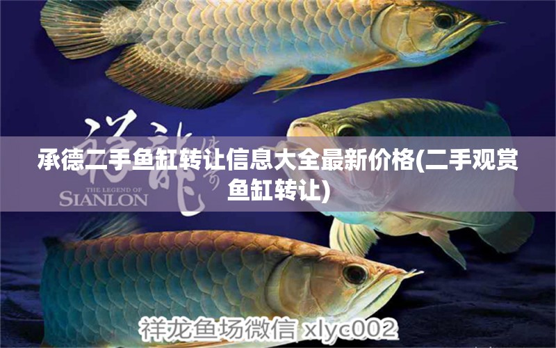 承德二手魚缸轉(zhuǎn)讓信息大全最新價格(二手觀賞魚缸轉(zhuǎn)讓) 進(jìn)口元寶鳳凰魚