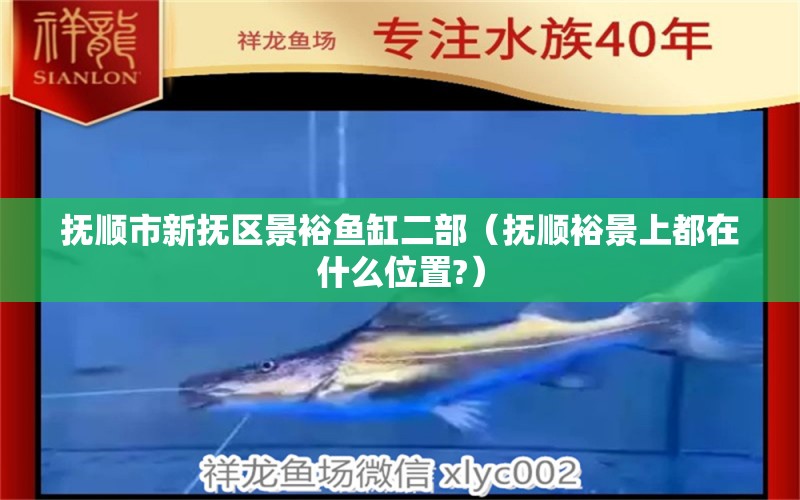 撫順市新?lián)釁^(qū)景裕魚缸二部（撫順裕景上都在什么位置?）