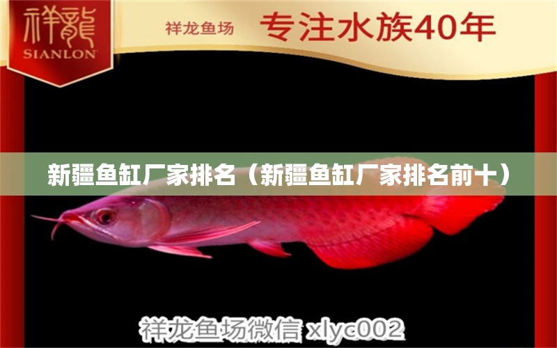 新疆魚缸廠家排名（新疆魚缸廠家排名前十） 其他品牌魚缸