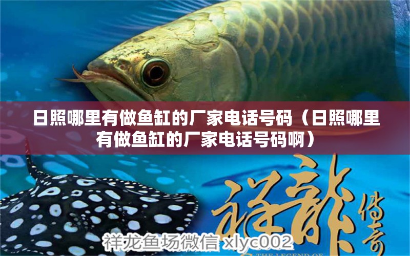 日照哪里有做魚缸的廠家電話號碼（日照哪里有做魚缸的廠家電話號碼?。?祥龍水族醫(yī)院