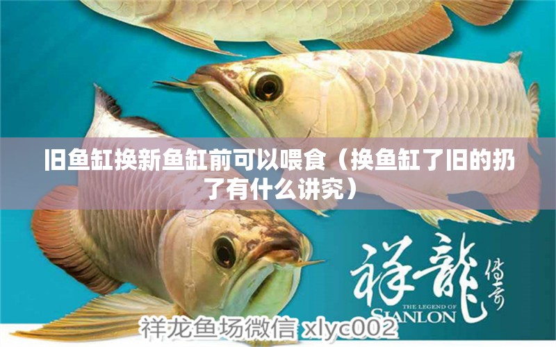 舊魚缸換新魚缸前可以喂食（換魚缸了舊的扔了有什么講究）