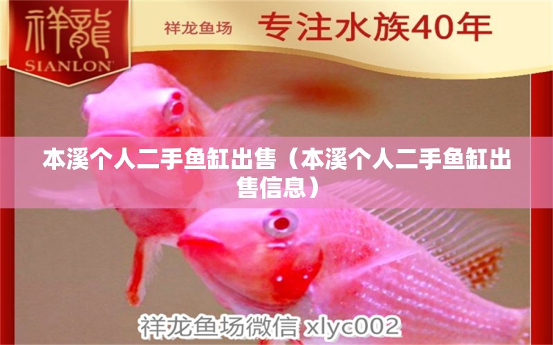 本溪個人二手魚缸出售（本溪個人二手魚缸出售信息）