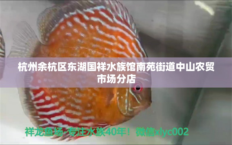 杭州余杭區(qū)東湖國(guó)祥水族館南苑街道中山農(nóng)貿(mào)市場(chǎng)分店