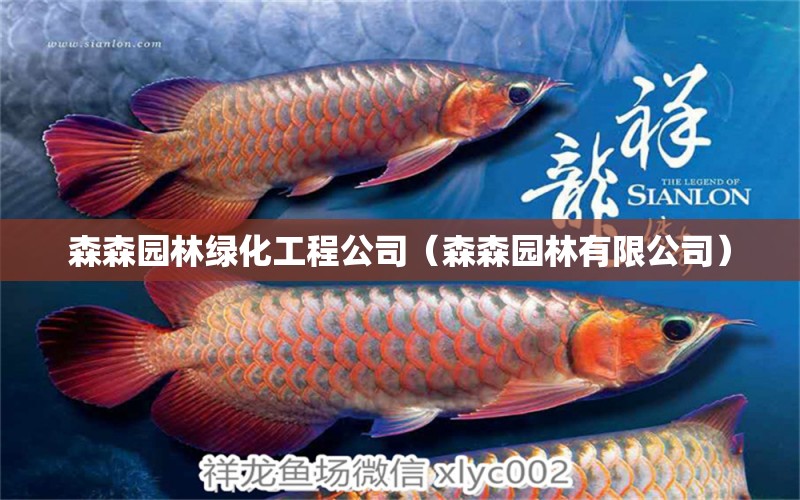 森森園林綠化工程公司（森森園林有限公司） 森森魚缸