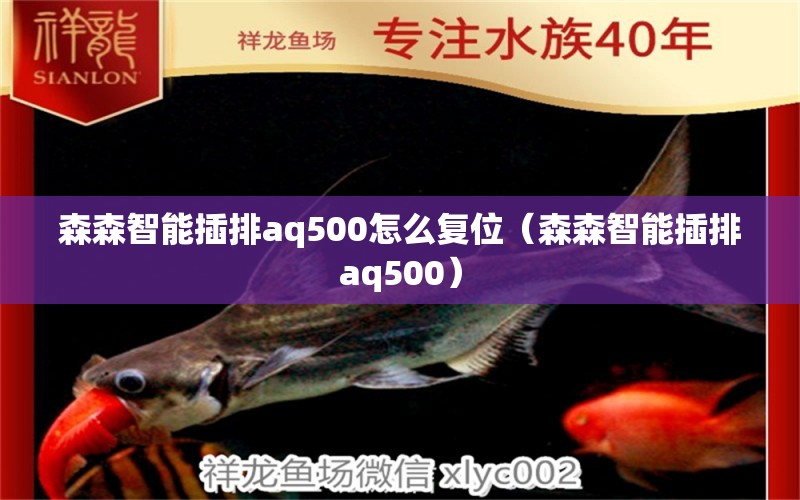 森森智能插排aq500怎么復(fù)位（森森智能插排aq500） 森森魚缸