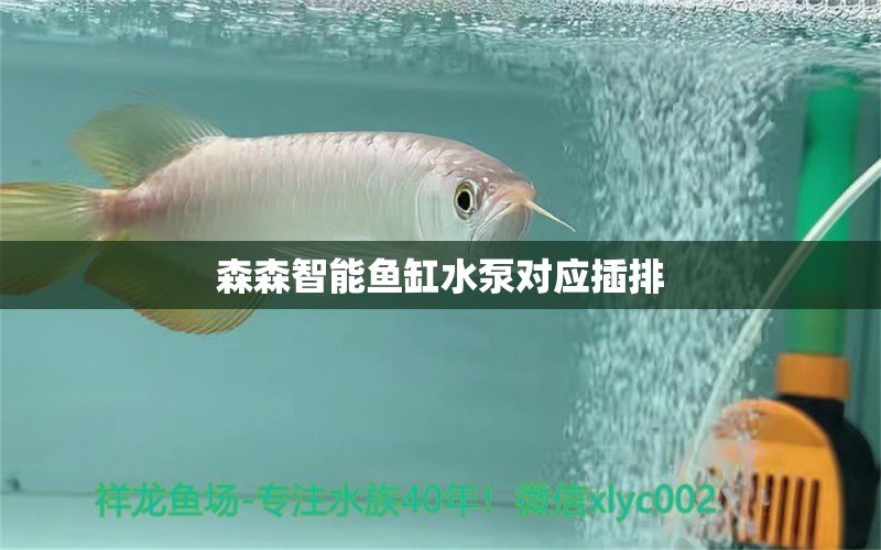 森森智能魚缸水泵對(duì)應(yīng)插排 森森魚缸 第2張