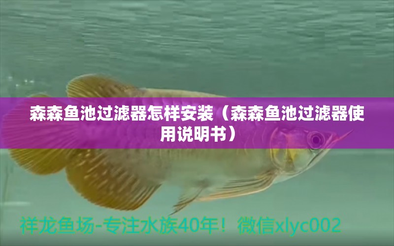 森森魚池過濾器怎樣安裝（森森魚池過濾器使用說明書）