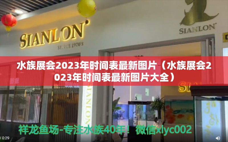 水族展會(huì)2023年時(shí)間表最新圖片（水族展會(huì)2023年時(shí)間表最新圖片大全） 水族展會(huì)