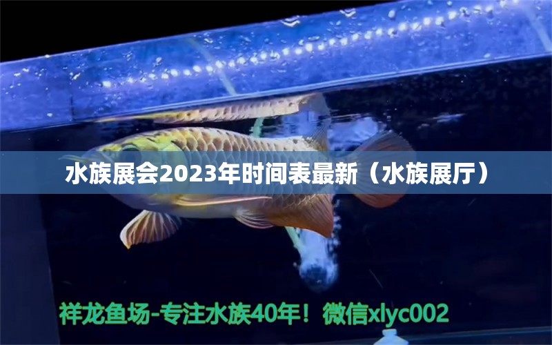 水族展會2023年時間表最新（水族展廳）