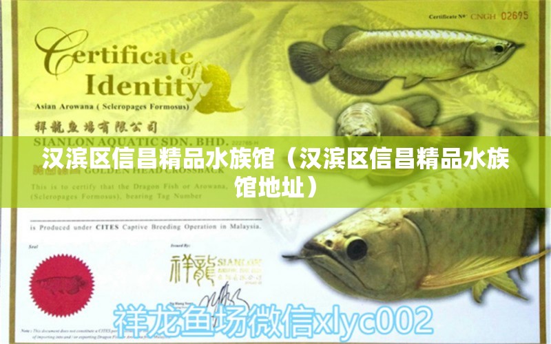 漢濱區(qū)信昌精品水族館（漢濱區(qū)信昌精品水族館地址） 全國水族館企業(yè)名錄