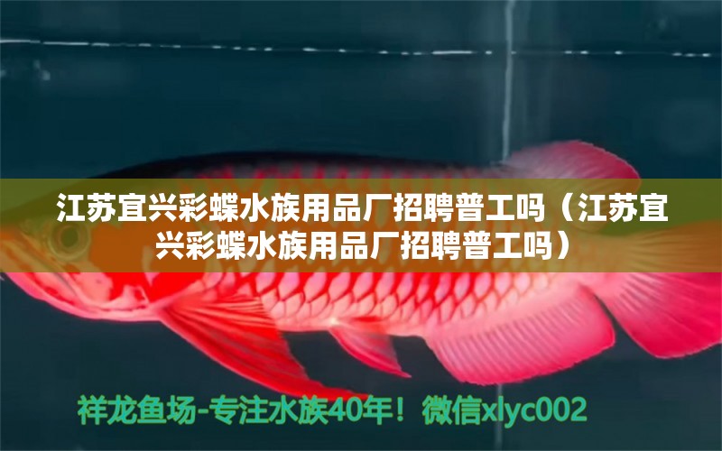 江蘇宜興彩蝶水族用品廠招聘普工嗎（江蘇宜興彩蝶水族用品廠招聘普工嗎） 水族用品