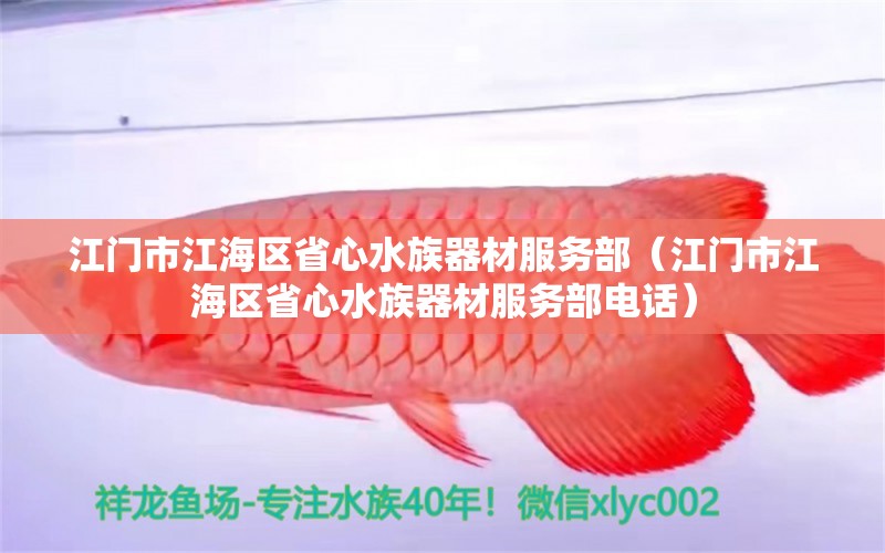 江門市江海區(qū)省心水族器材服務部（江門市江海區(qū)省心水族器材服務部電話）