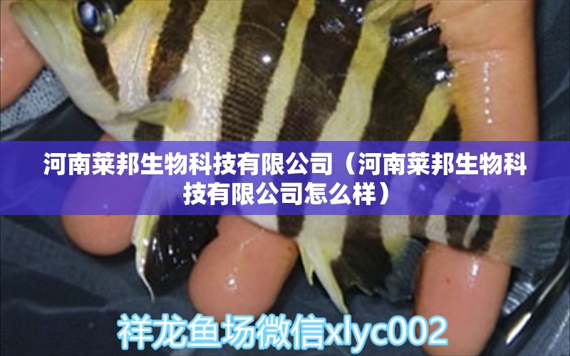 河南萊邦生物科技有限公司（河南萊邦生物科技有限公司怎么樣） 全國水族館企業(yè)名錄