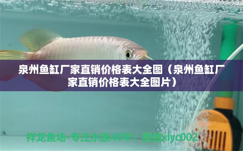 泉州魚缸廠家直銷價格表大全圖（泉州魚缸廠家直銷價格表大全圖片）