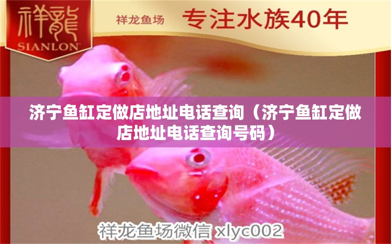 濟(jì)寧魚缸定做店地址電話查詢（濟(jì)寧魚缸定做店地址電話查詢號碼）