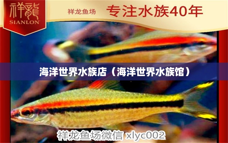 海洋世界水族店（海洋世界水族館） 全國(guó)水族館企業(yè)名錄