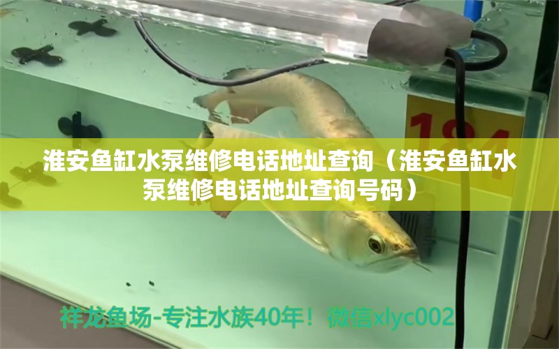 淮安魚缸水泵維修電話地址查詢（淮安魚缸水泵維修電話地址查詢號碼）