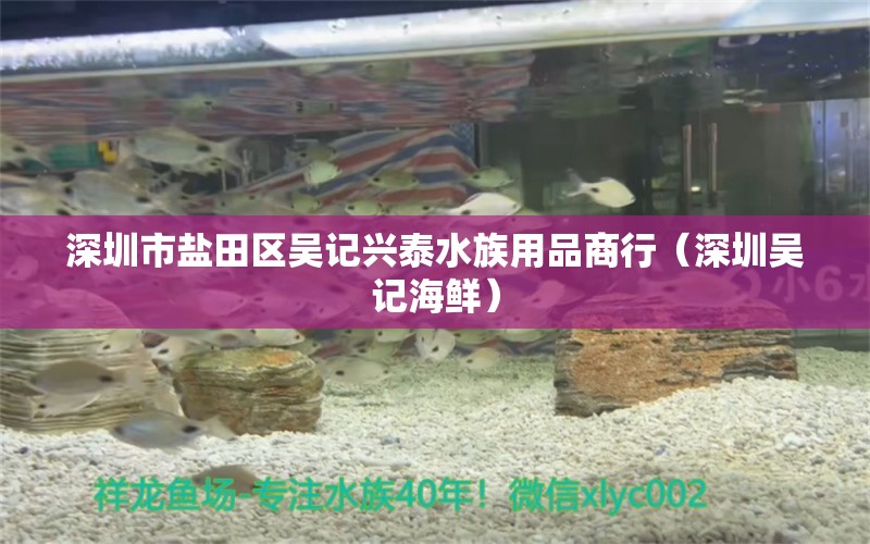 深圳市鹽田區(qū)吳記興泰水族用品商行（深圳吳記海鮮） 水族用品