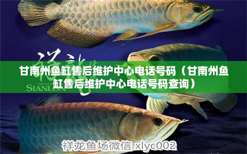 甘南州魚缸售后維護(hù)中心電話號(hào)碼（甘南州魚缸售后維護(hù)中心電話號(hào)碼查詢） 其他品牌魚缸