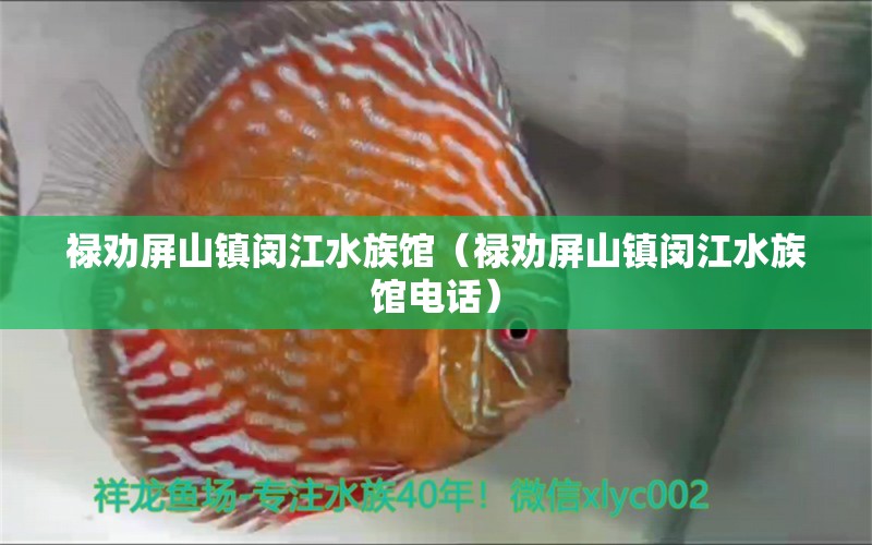 祿勸屏山鎮(zhèn)閔江水族館（祿勸屏山鎮(zhèn)閔江水族館電話） 全國水族館企業(yè)名錄