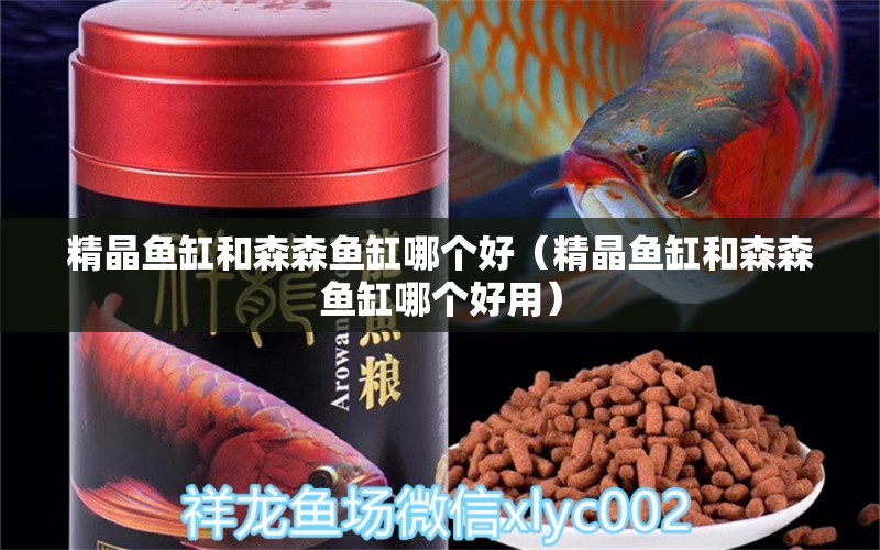 精晶魚缸和森森魚缸哪個(gè)好（精晶魚缸和森森魚缸哪個(gè)好用）