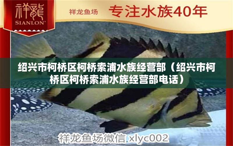 紹興市柯橋區(qū)柯橋索浦水族經(jīng)營(yíng)部（紹興市柯橋區(qū)柯橋索浦水族經(jīng)營(yíng)部電話）