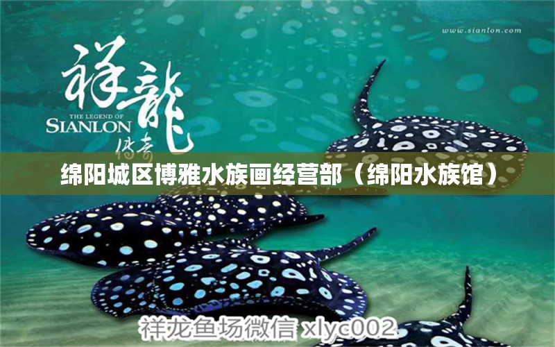 綿陽城區(qū)博雅水族畫經(jīng)營部（綿陽水族館）