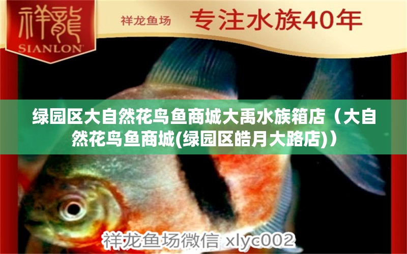 綠園區(qū)大自然花鳥(niǎo)魚(yú)商城大禹水族箱店（大自然花鳥(niǎo)魚(yú)商城(綠園區(qū)皓月大路店)）