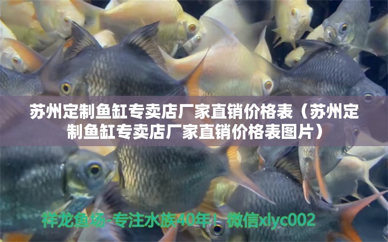 蘇州定制魚缸專賣店廠家直銷價格表（蘇州定制魚缸專賣店廠家直銷價格表圖片）