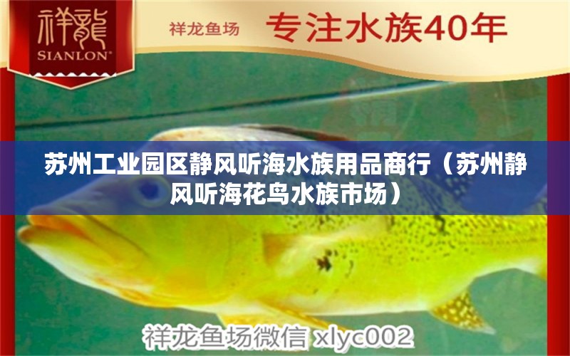 蘇州工業(yè)園區(qū)靜風聽海水族用品商行（蘇州靜風聽?；B水族市場） 水族用品