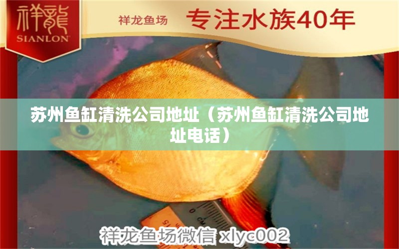 蘇州魚(yú)缸清洗公司地址（蘇州魚(yú)缸清洗公司地址電話(huà)）