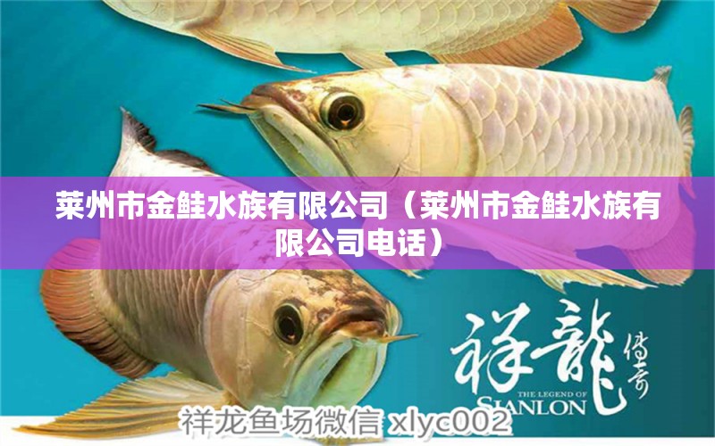 萊州市金鮭水族有限公司（萊州市金鮭水族有限公司電話） 全國水族館企業(yè)名錄