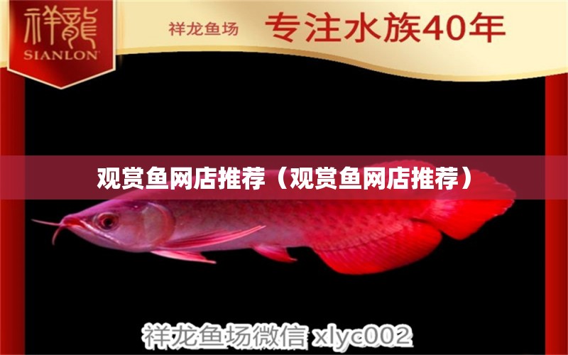 觀賞魚網(wǎng)店推薦（觀賞魚網(wǎng)店推薦）