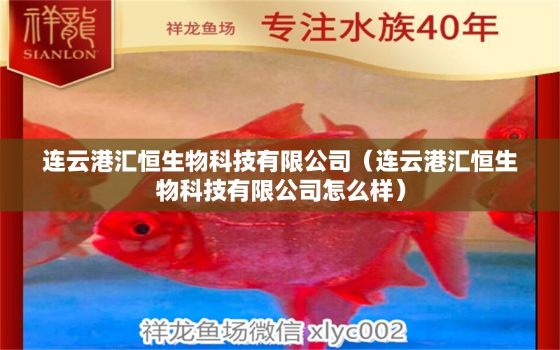 連云港匯恒生物科技有限公司（連云港匯恒生物科技有限公司怎么樣）