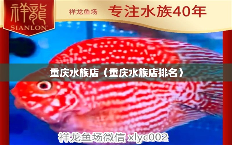 重慶水族店（重慶水族店排名）