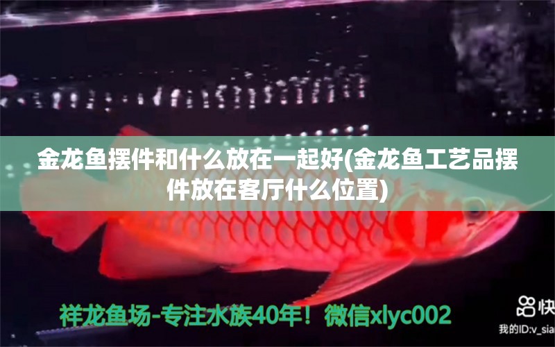 金龍魚擺件和什么放在一起好(金龍魚工藝品擺件放在客廳什么位置) 純血皇冠黑白魟魚 第1張